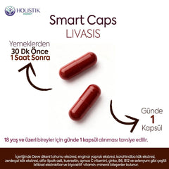 Livasis 60 Kapsül (Devedikeni, Enginar, Alfa Lipoik Asit)