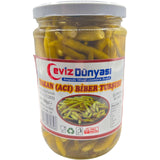 Yakan acı biber tursusu