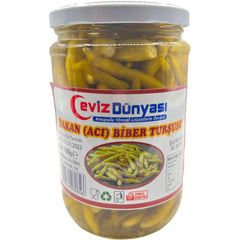 Yakan acı biber tursusu 600 g