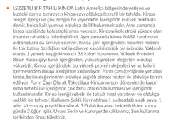 Kinoalı  karışık bitki çayı