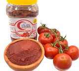 El yapım domates salçası